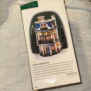 Department 56 Holiday Village House “Teaman & Crupp Shop”